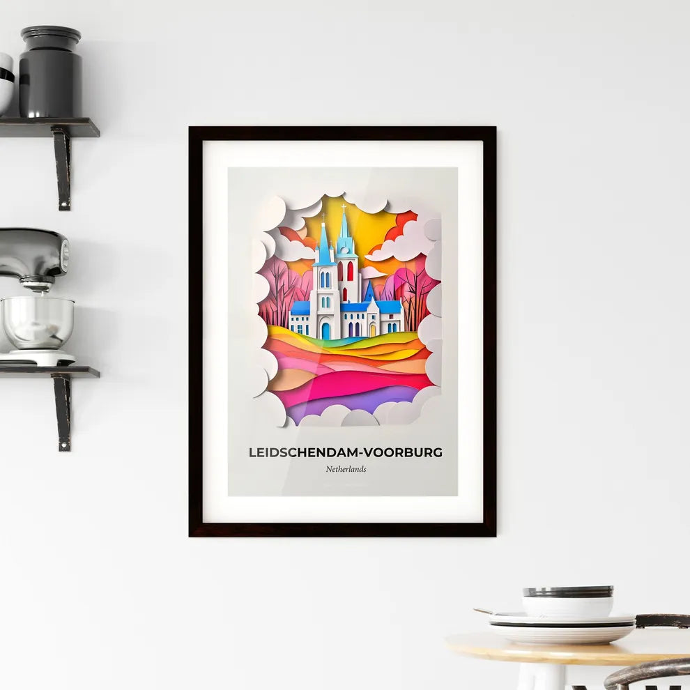 Vivid Leidschenda, Framed Wall Art