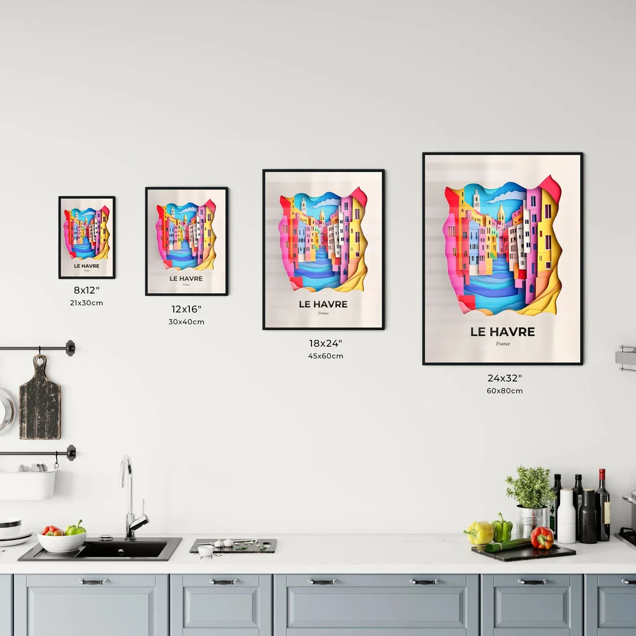 Vivid Le Havre, France, Kitchen Art