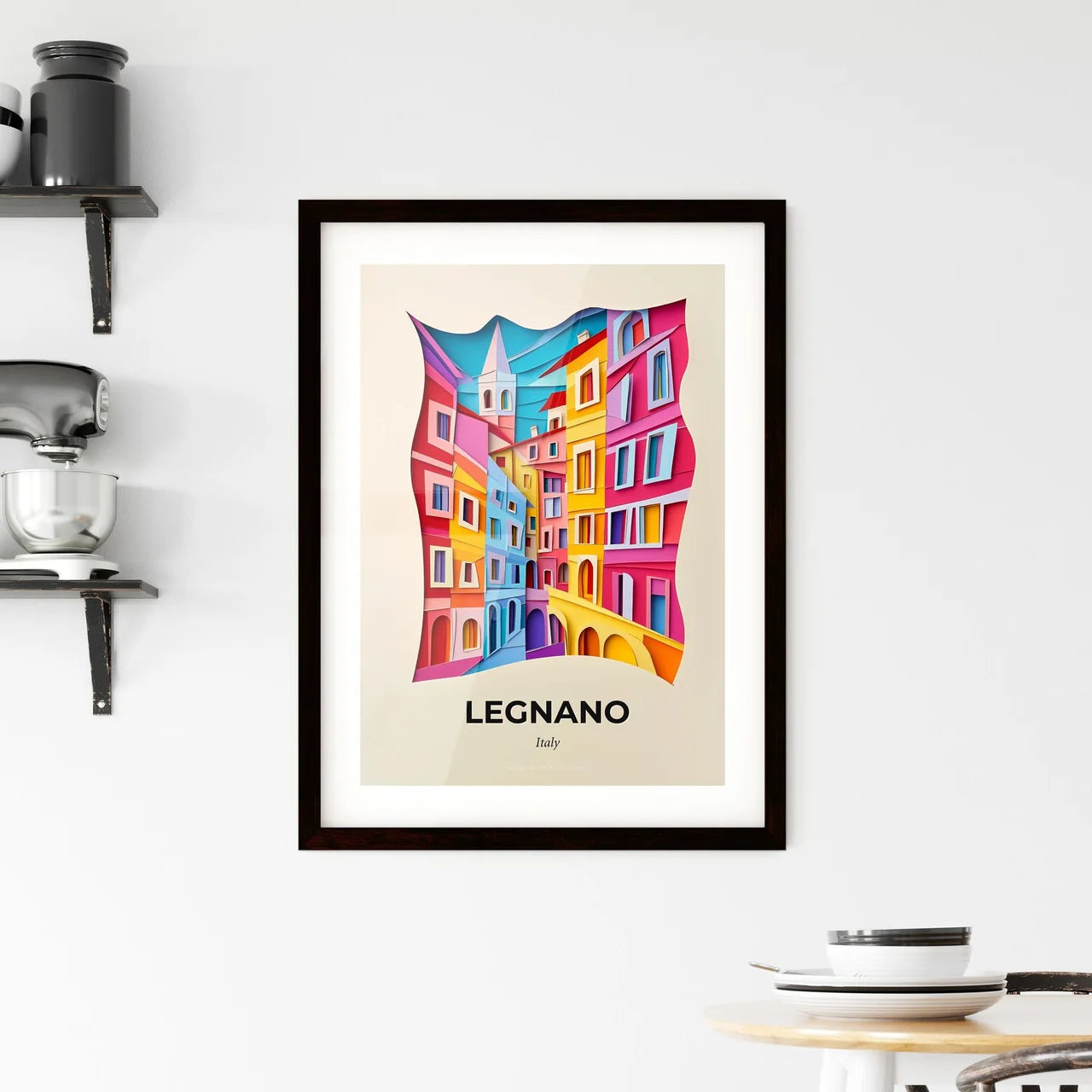 Vivid Legnano, Italy, Framed Wall Art