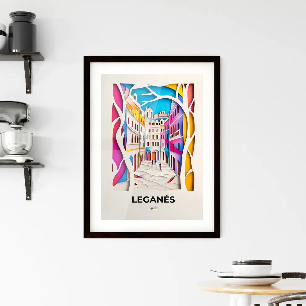 Vivid Leganés, Spain, Framed Wall Art