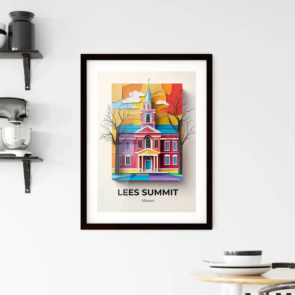 Vivid Lees Summit, Missouri, Framed Wall Art