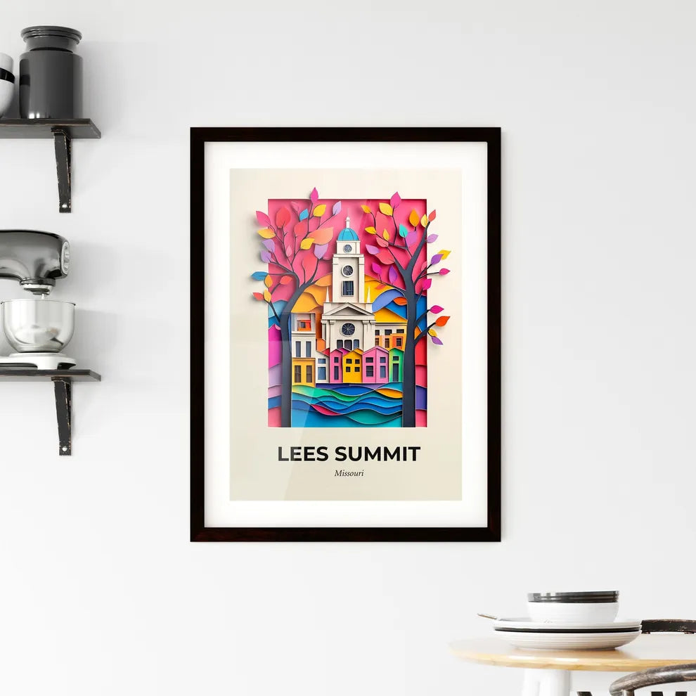 Vivid Lees Summit, Missouri, Framed Wall Art