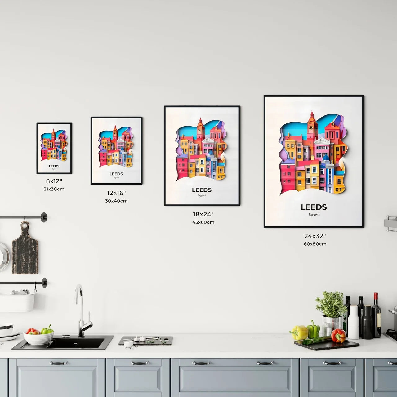 Vivid Leeds, England, Kitchen Art