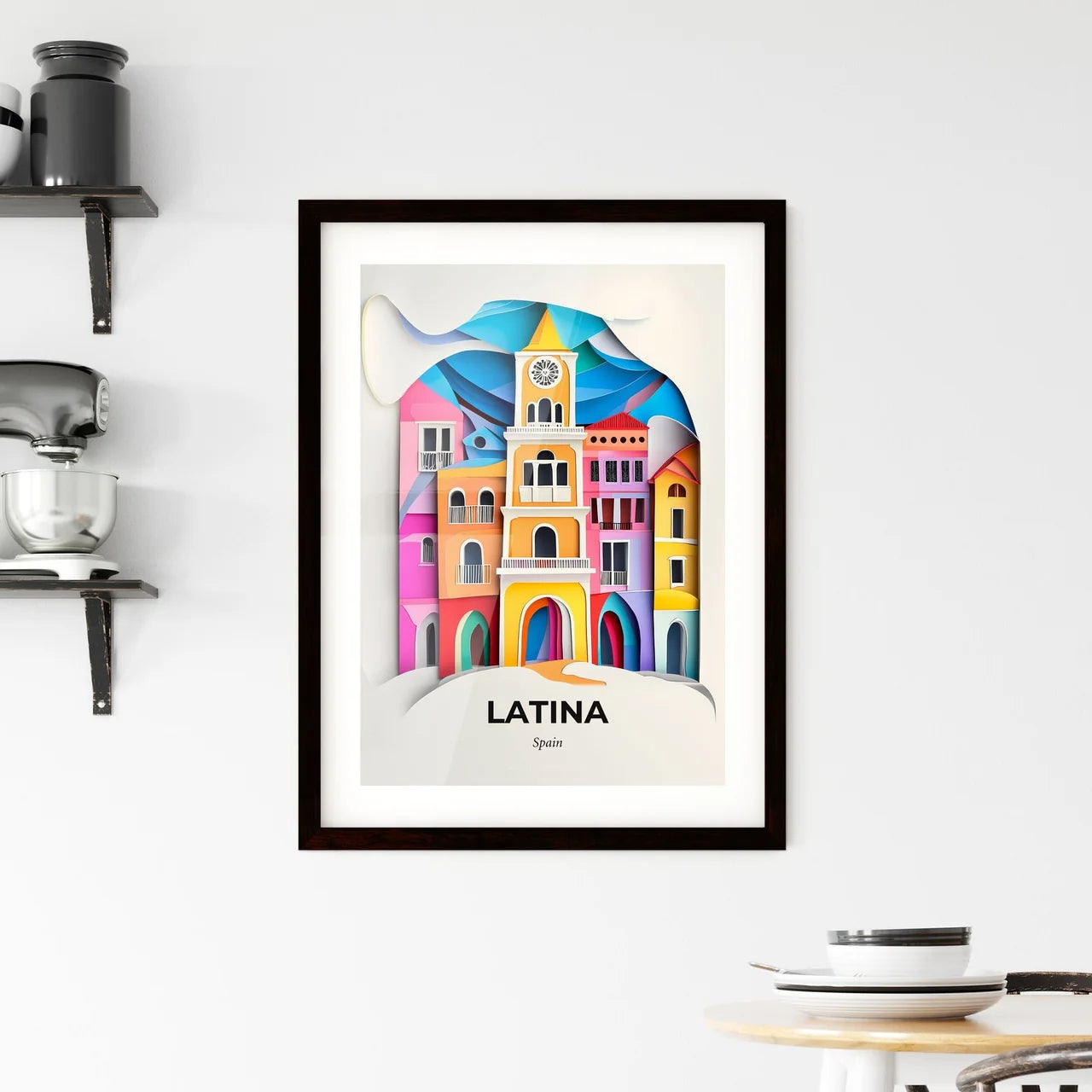 Vivid Latina, Spain, Framed Wall Art