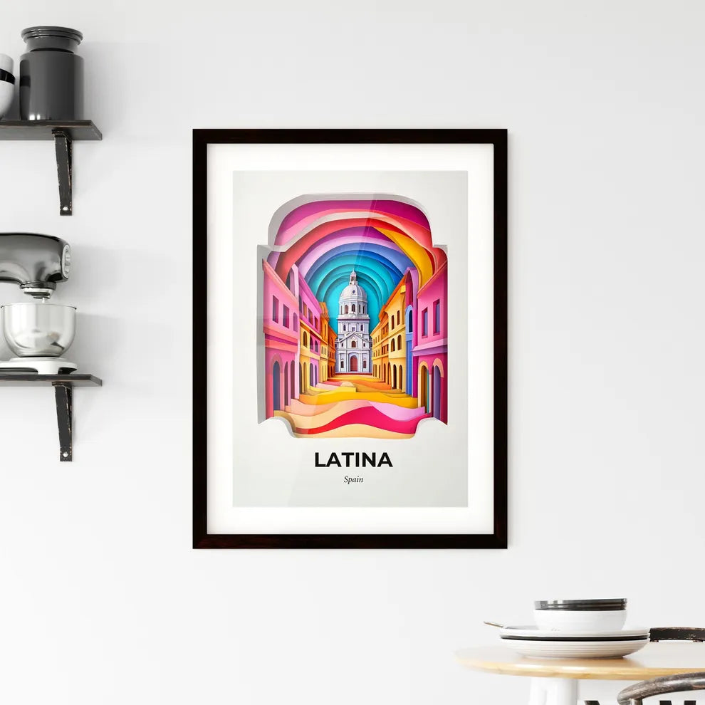 Vivid Latina, Spain, Framed Wall Art