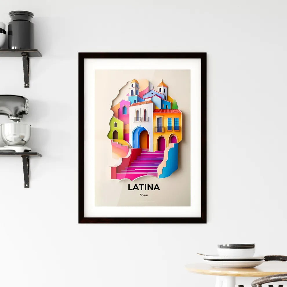 Vivid Latina, Spain, Framed Wall Art