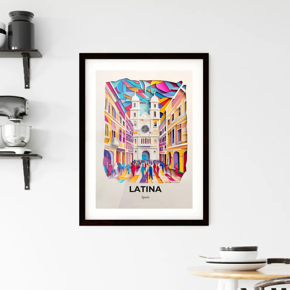 Vivid Latina, Spain, Framed Wall Art