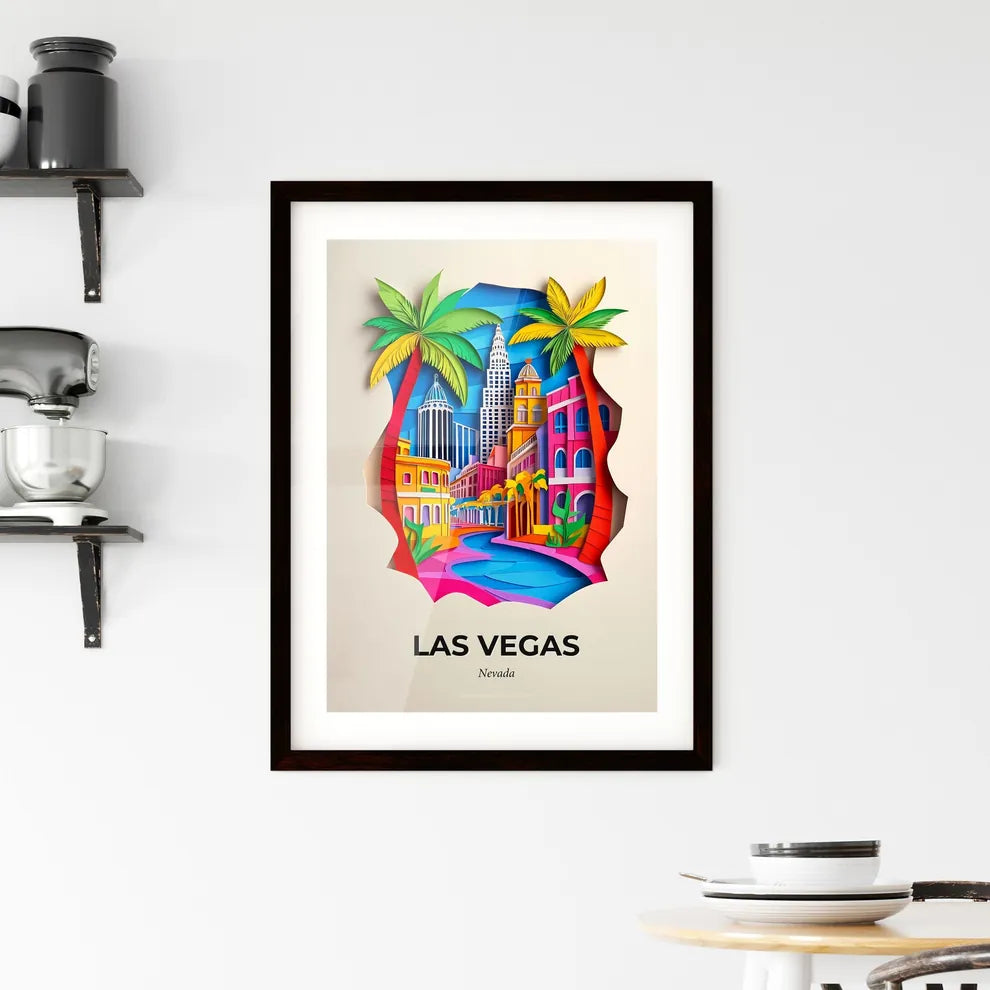 Vivid Las Vegas, Nevada, Framed Wall Art