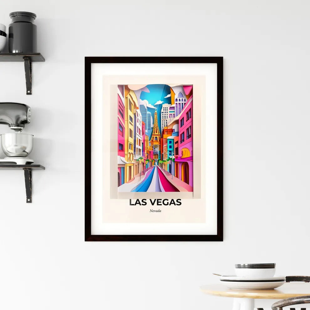 Vivid Las Vegas, Nevada, Framed Wall Art