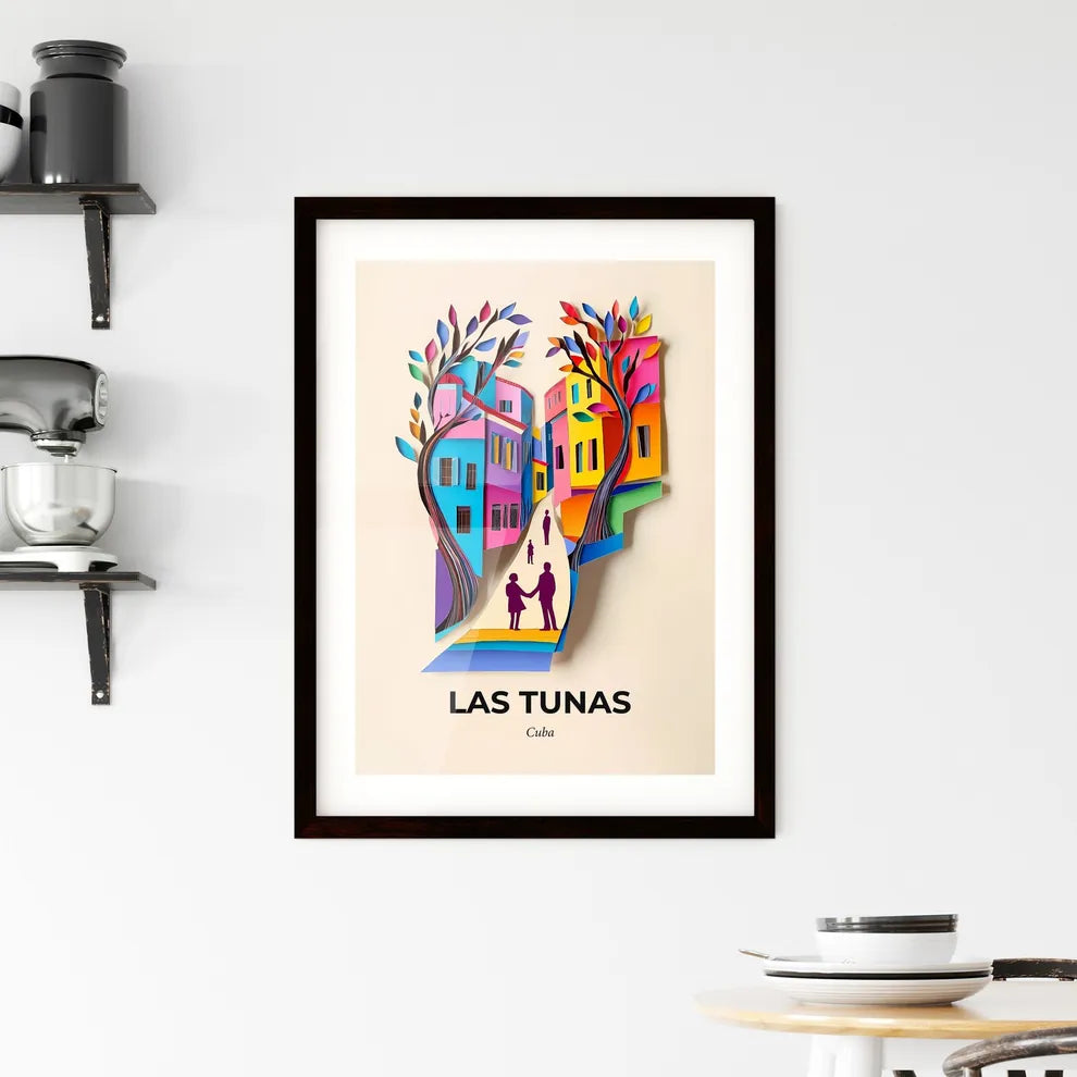 Vivid Las Tunas, Cuba, Framed Wall Art