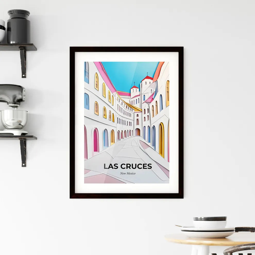 Vivid Las Cruces, New Mexico, Framed Wall Art