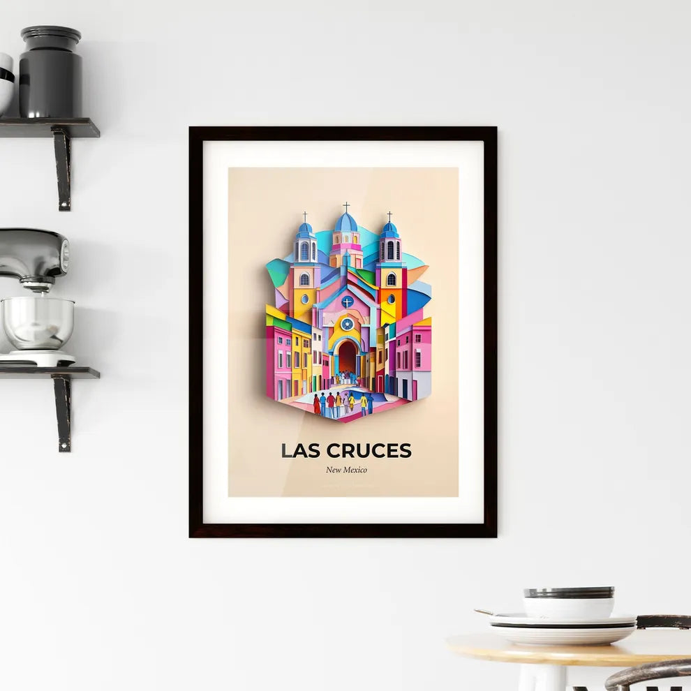 Vivid Las Cruces, New Mexico, Framed Wall Art