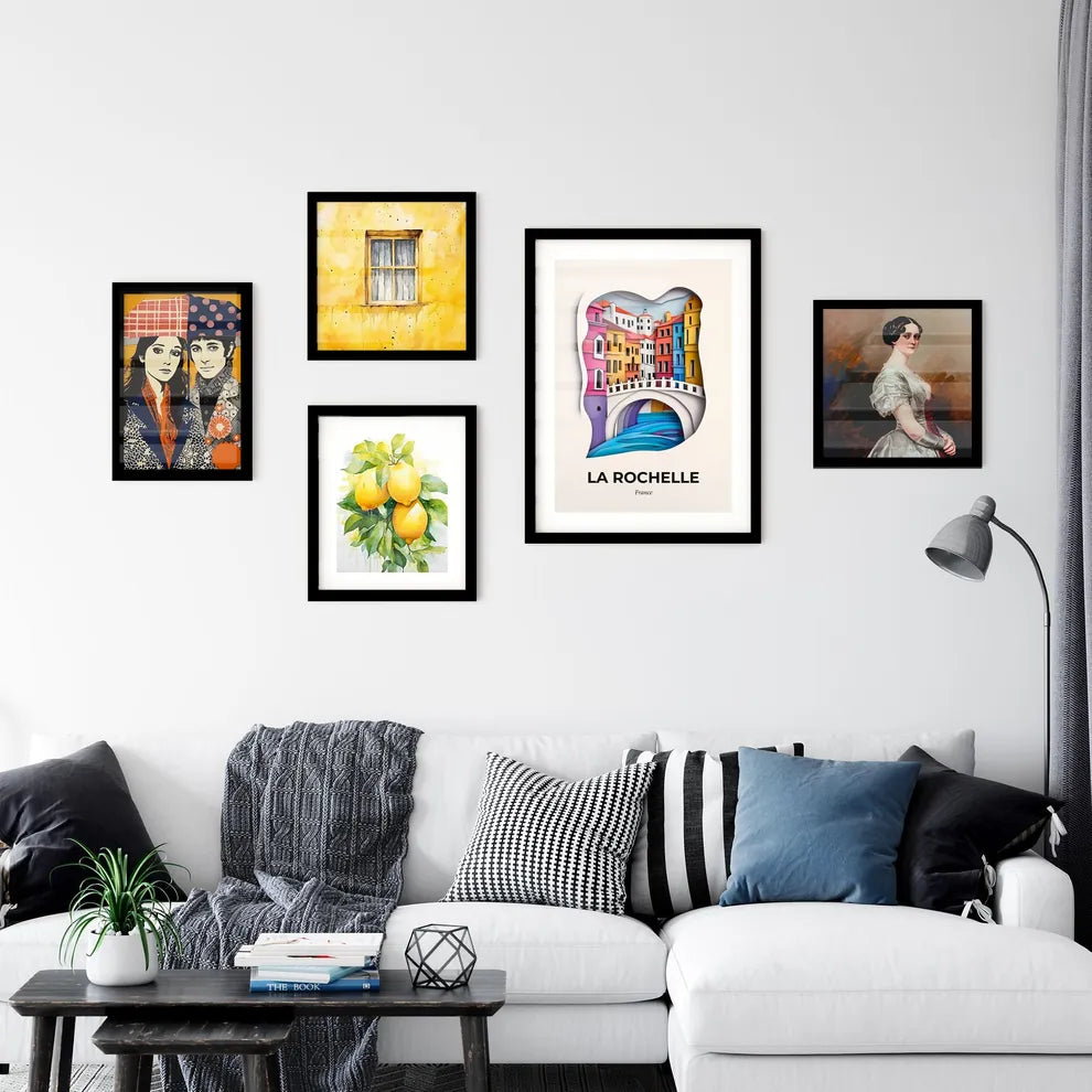 Vivid La Rochelle, France, Premium Framed Prints