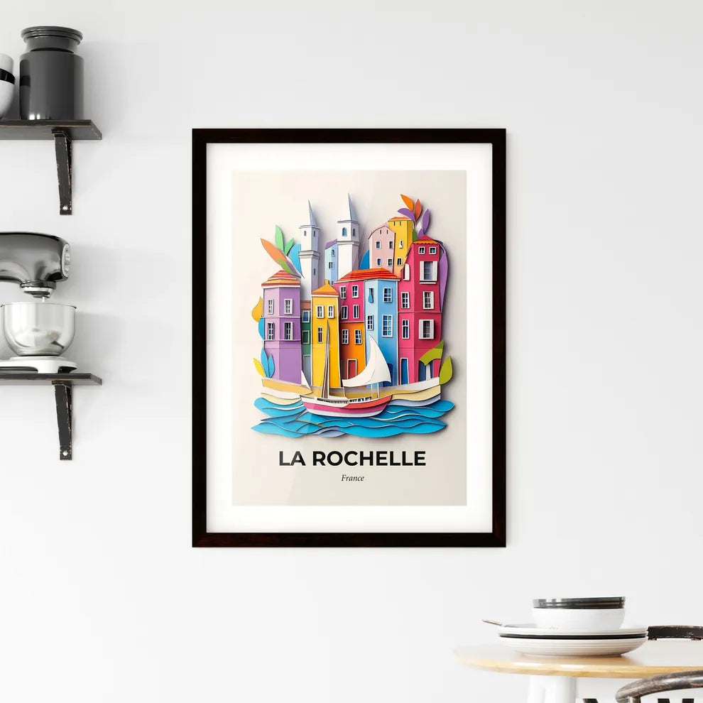 Vivid La Rochelle, France, Framed Wall Art
