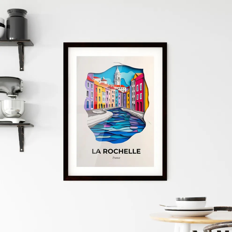 Vivid La Rochelle, France, Framed Wall Art