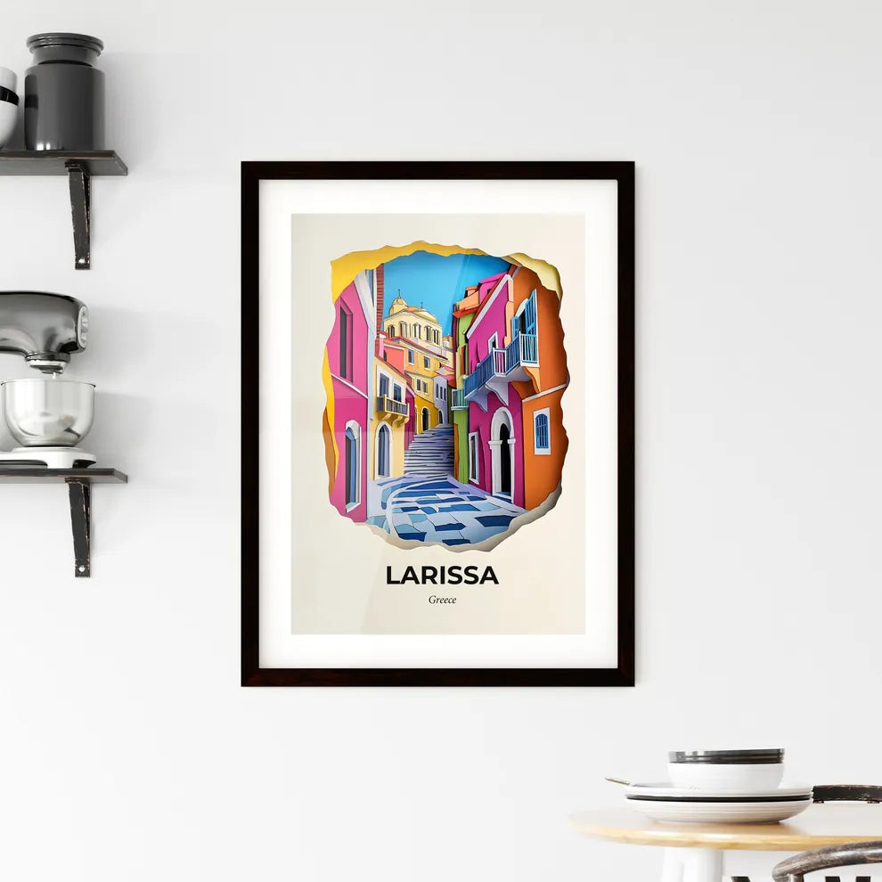 Vivid Larissa, Greece, Framed Wall Art