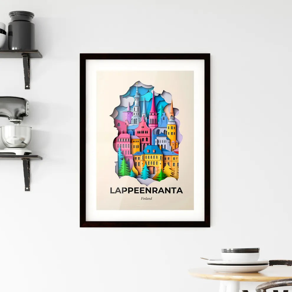 Vivid Lappeenranta, Finland, Framed Wall Art