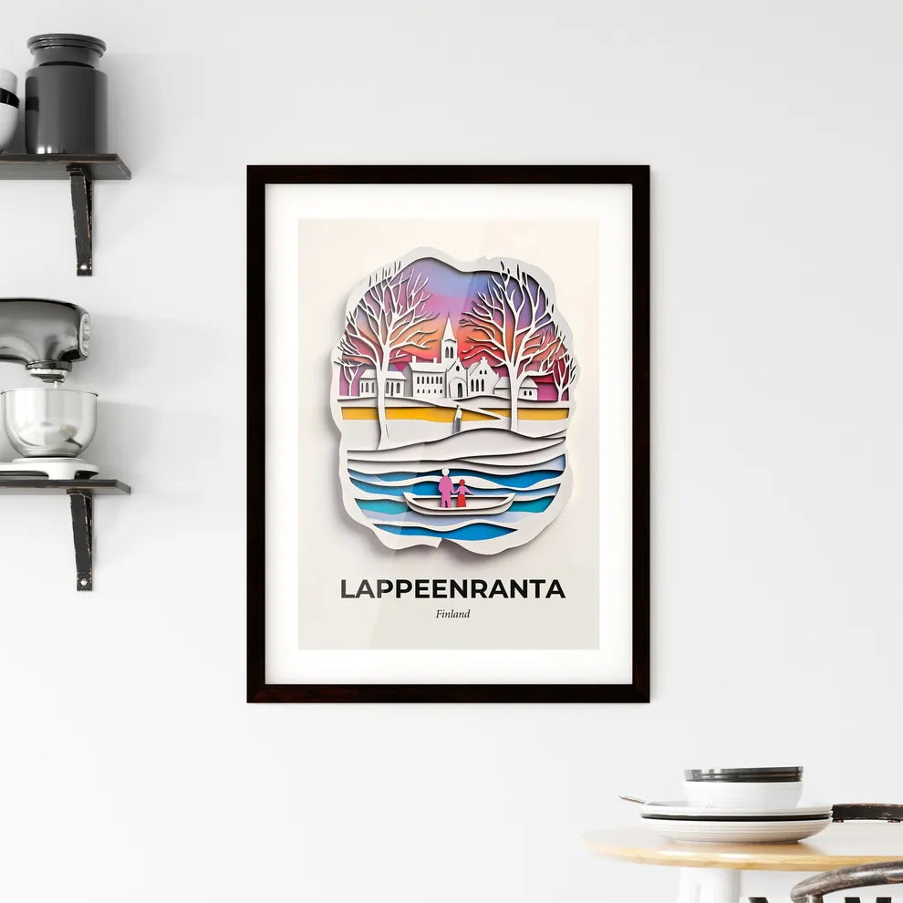 Vivid Lappeenranta, Finland, Framed Wall Art