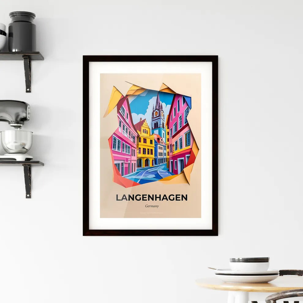 Vivid Langenhagen, Germany, Framed Wall Art