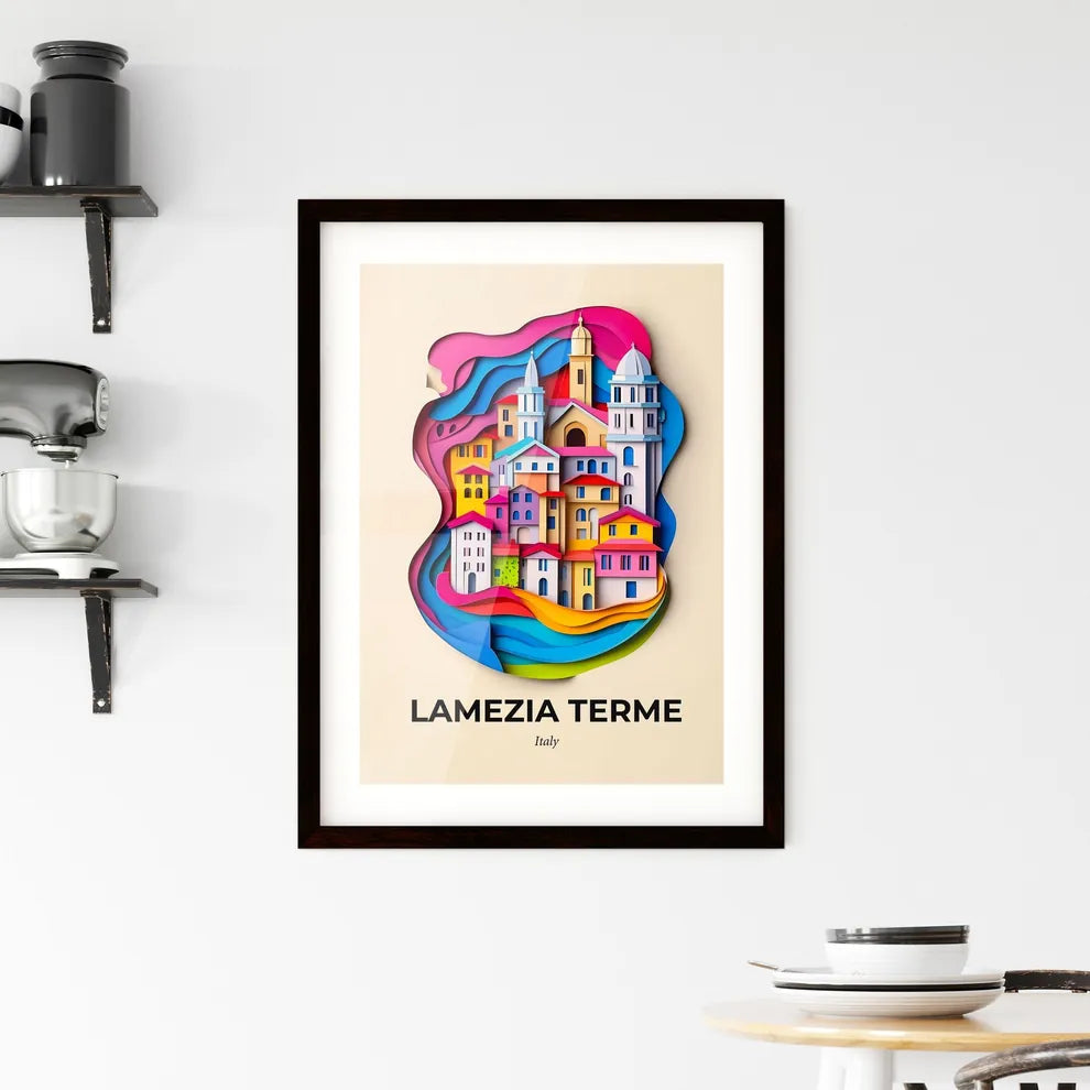 Vivid Lamezia Terme, Italy, Framed Wall Art