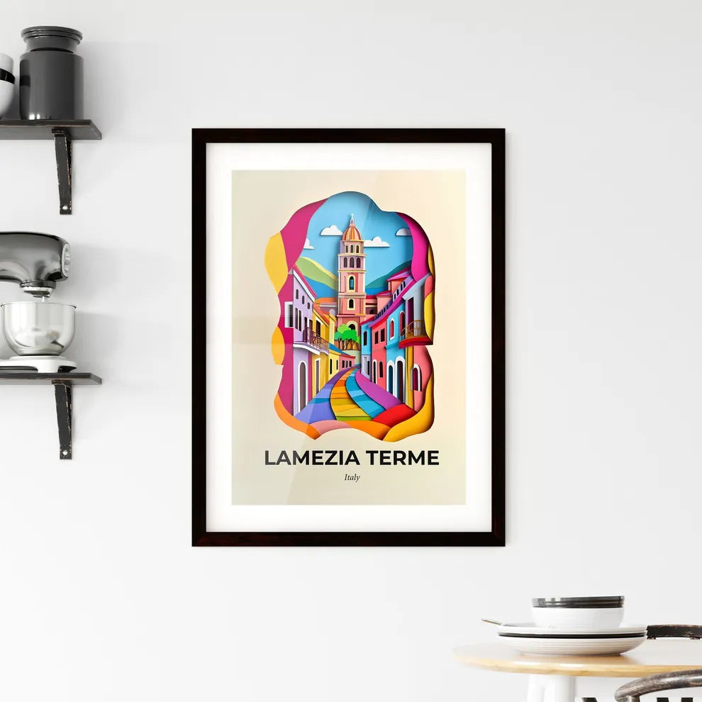 Vivid Lamezia Terme, Italy, Framed Wall Art