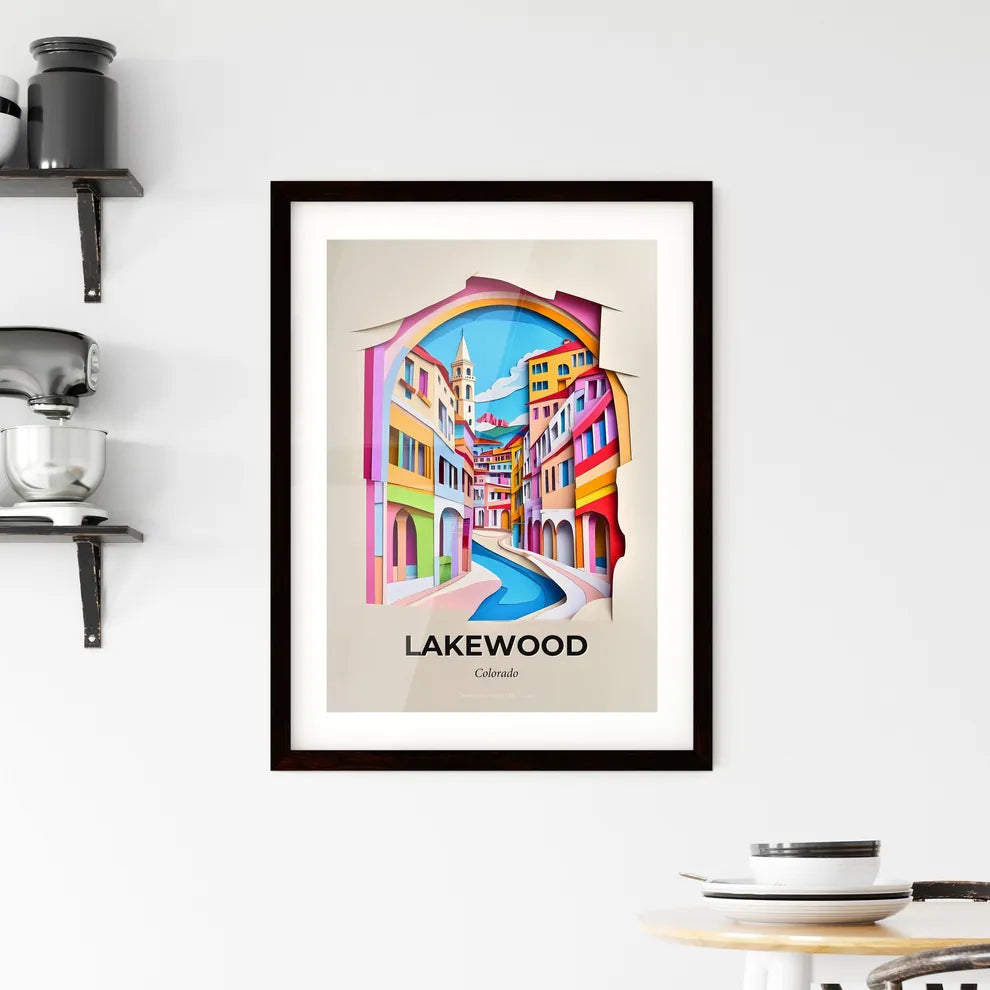 Vivid Lakewood, Colorado, Framed Wall Art