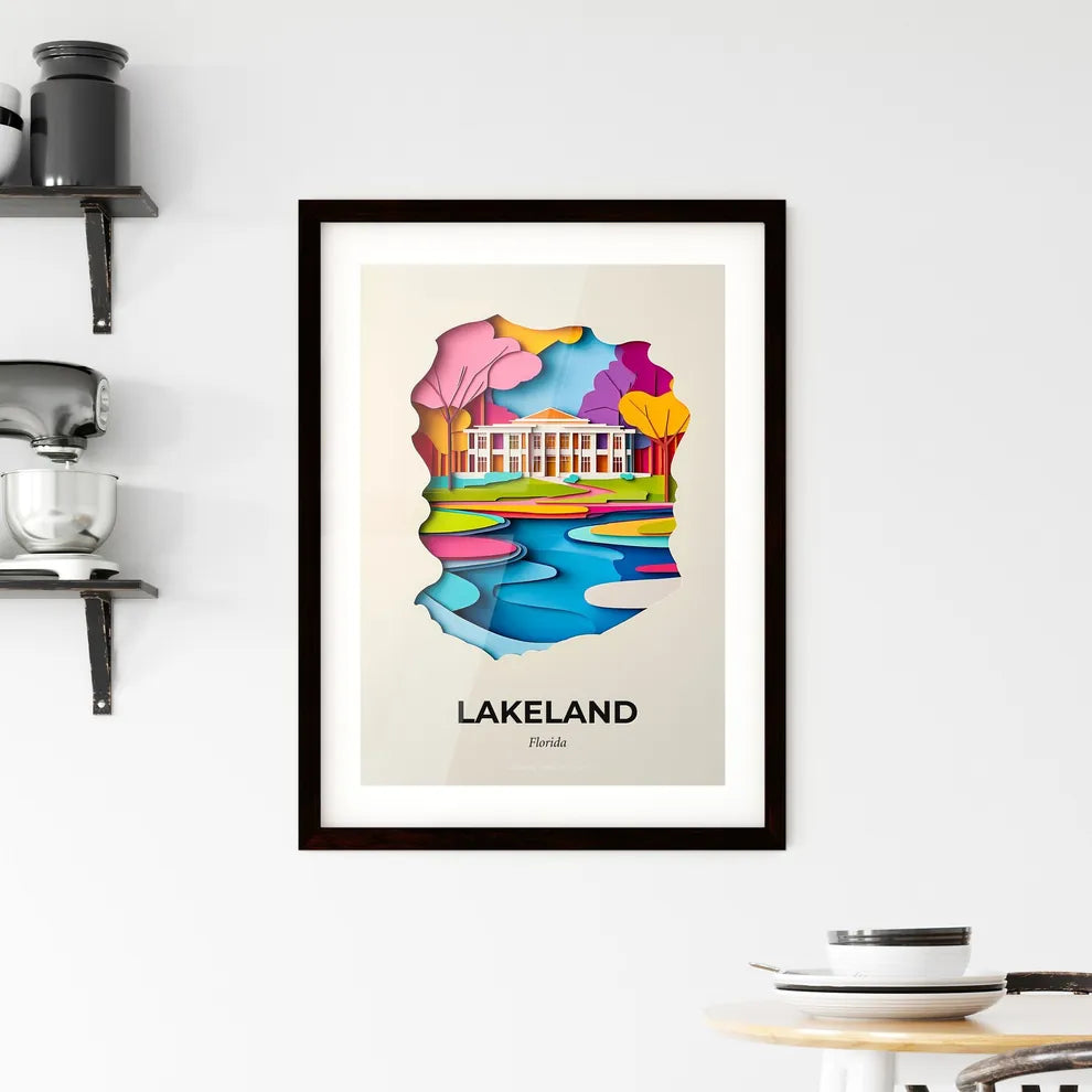 Vivid Lakeland, Florida, Framed Wall Art