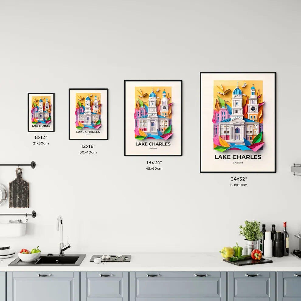 Vivid Lake Charles, Louisiana, Kitchen Art