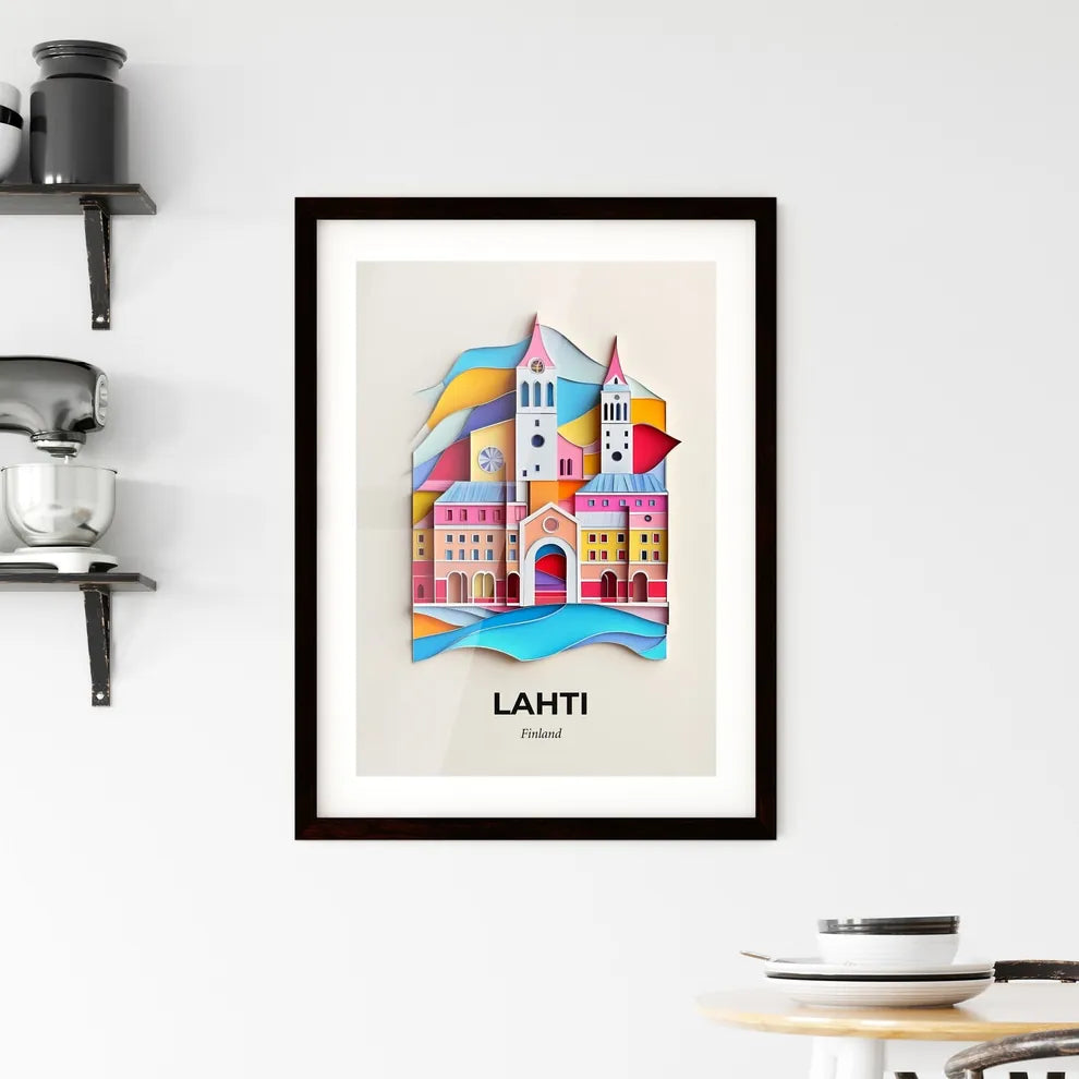 Vivid Lahti, Finland, Framed Wall Art