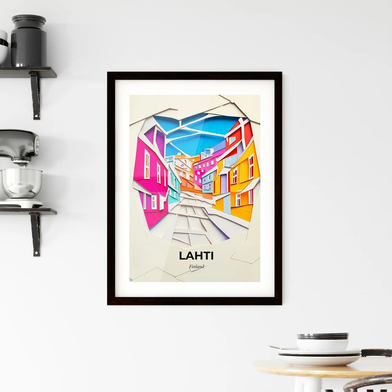 Vivid Lahti, Finland, Framed Wall Art