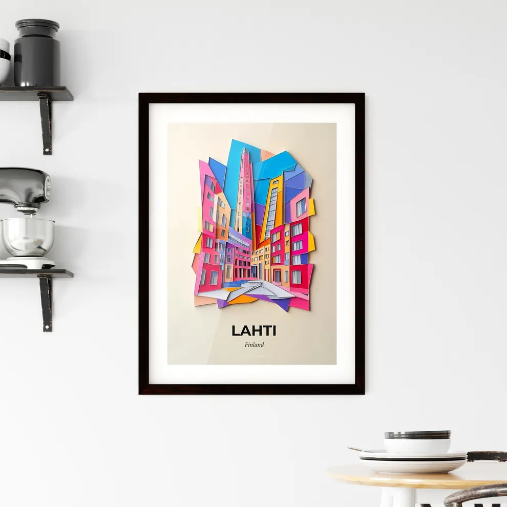 Vivid Lahti, Finland, Framed Wall Art