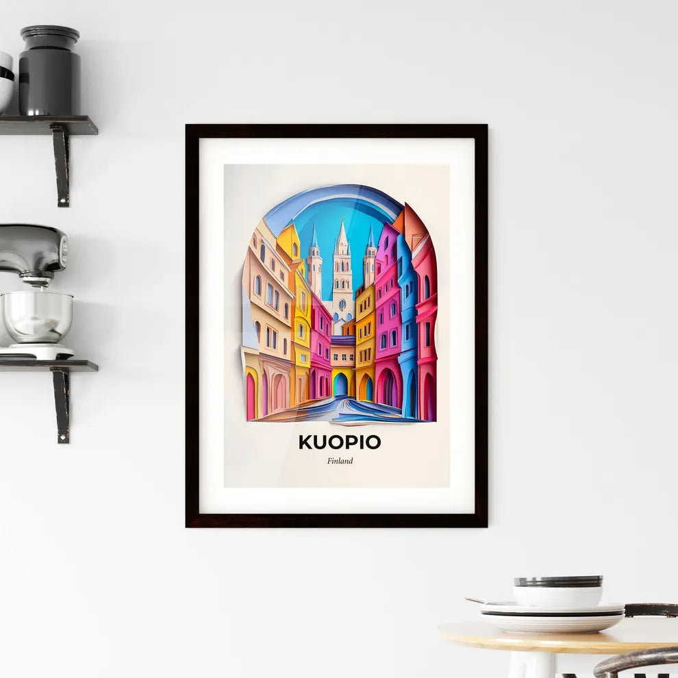 Vivid Kuopio, Finland, Framed Wall Art