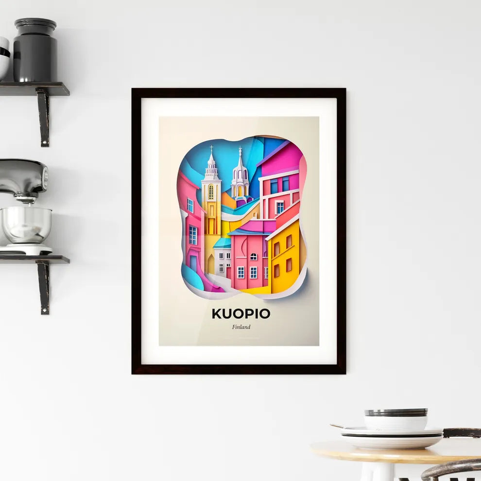 Vivid Kuopio, Finland, Framed Wall Art
