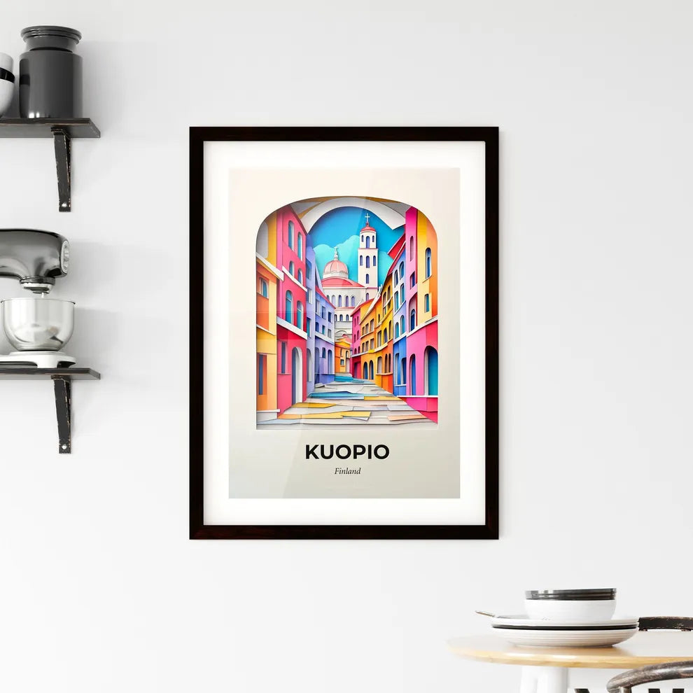 Vivid Kuopio, Finland, Framed Wall Art