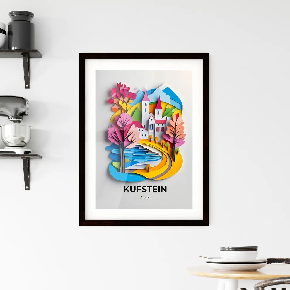 Vivid Kufstein, Austria, Framed Wall Art