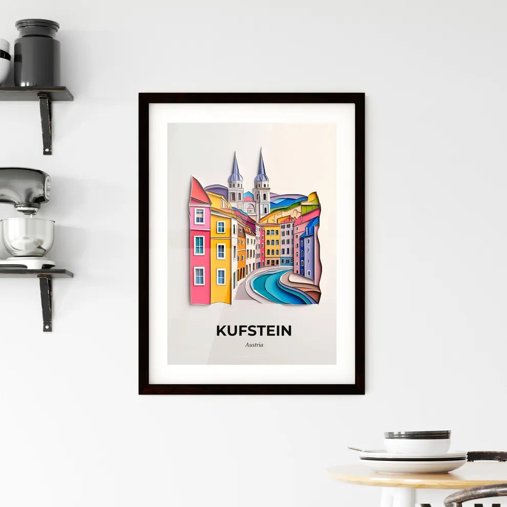 Vivid Kufstein, Austria, Framed Wall Art