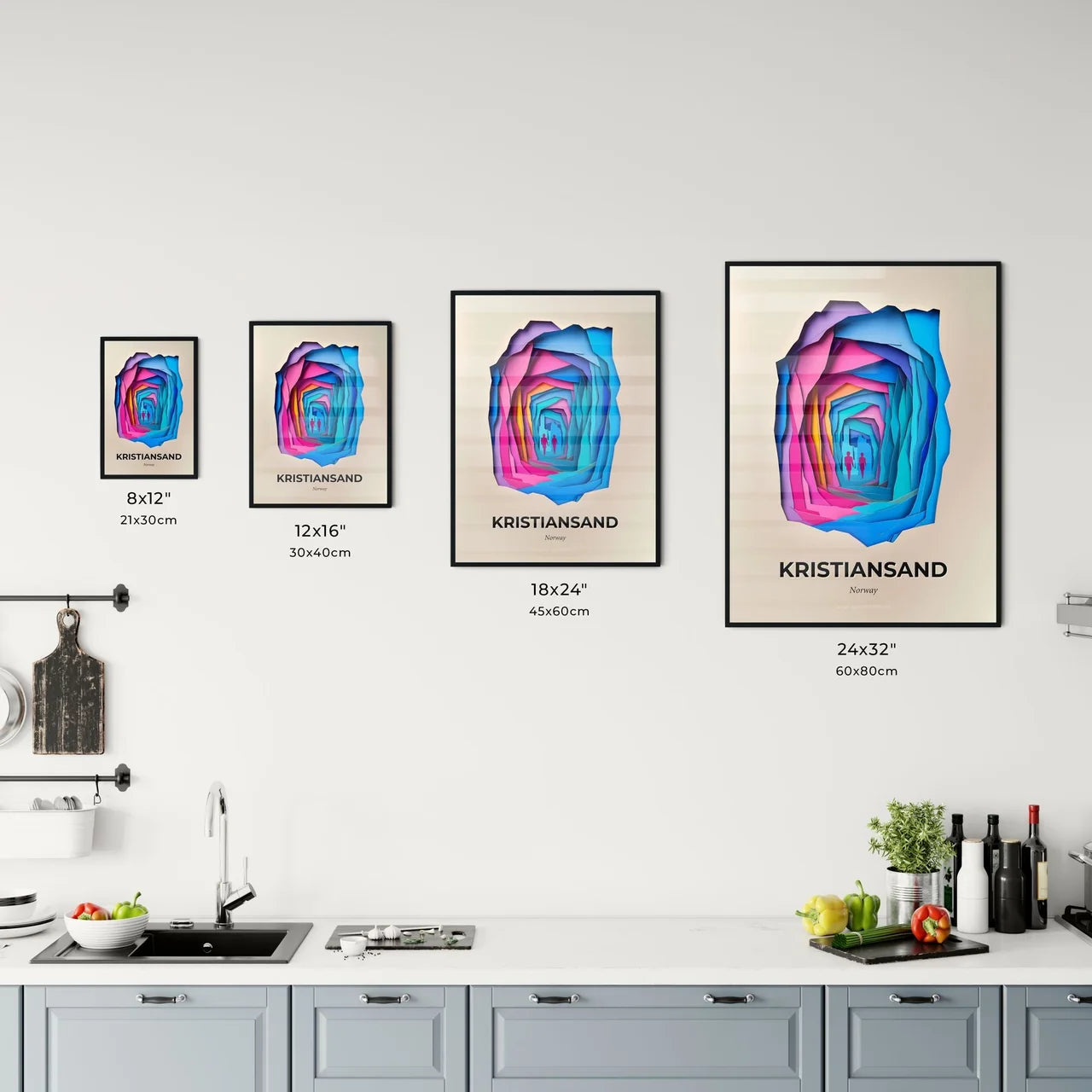 Vivid Kristiansand, Norway, Kitchen Art