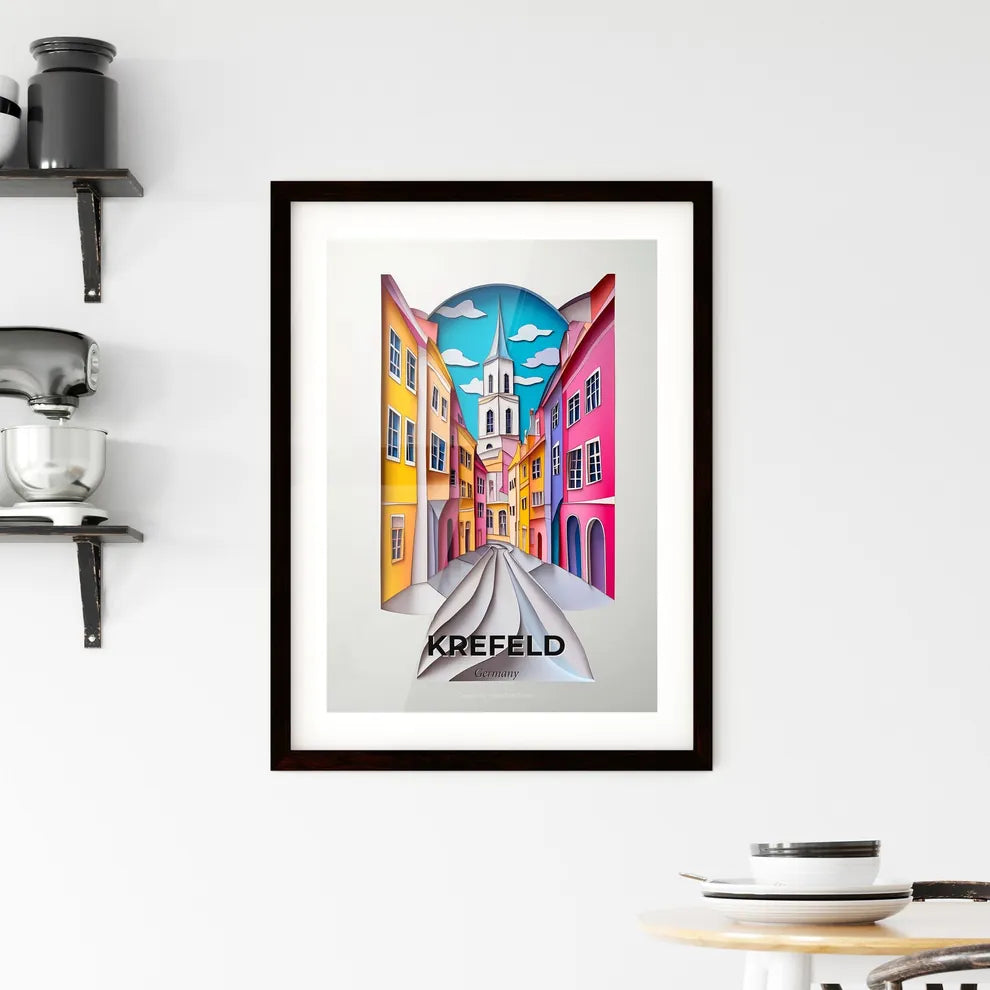 Vivid Krefeld, Germany, Framed Wall Art