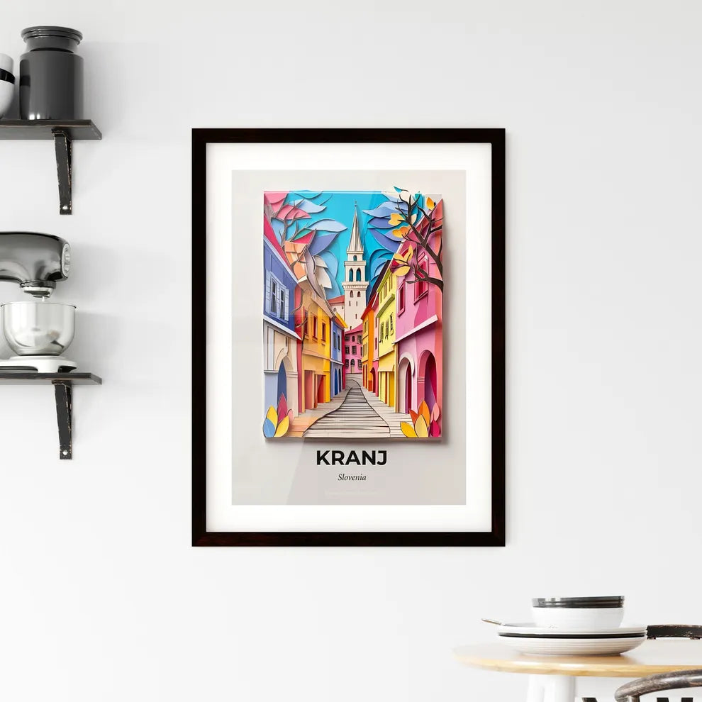 Vivid Kranj, Slovenia, Framed Wall Art