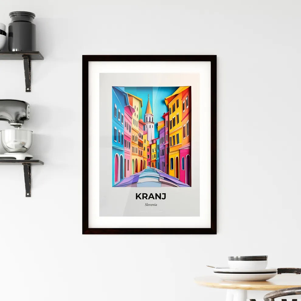 Vivid Kranj, Slovenia, Framed Wall Art