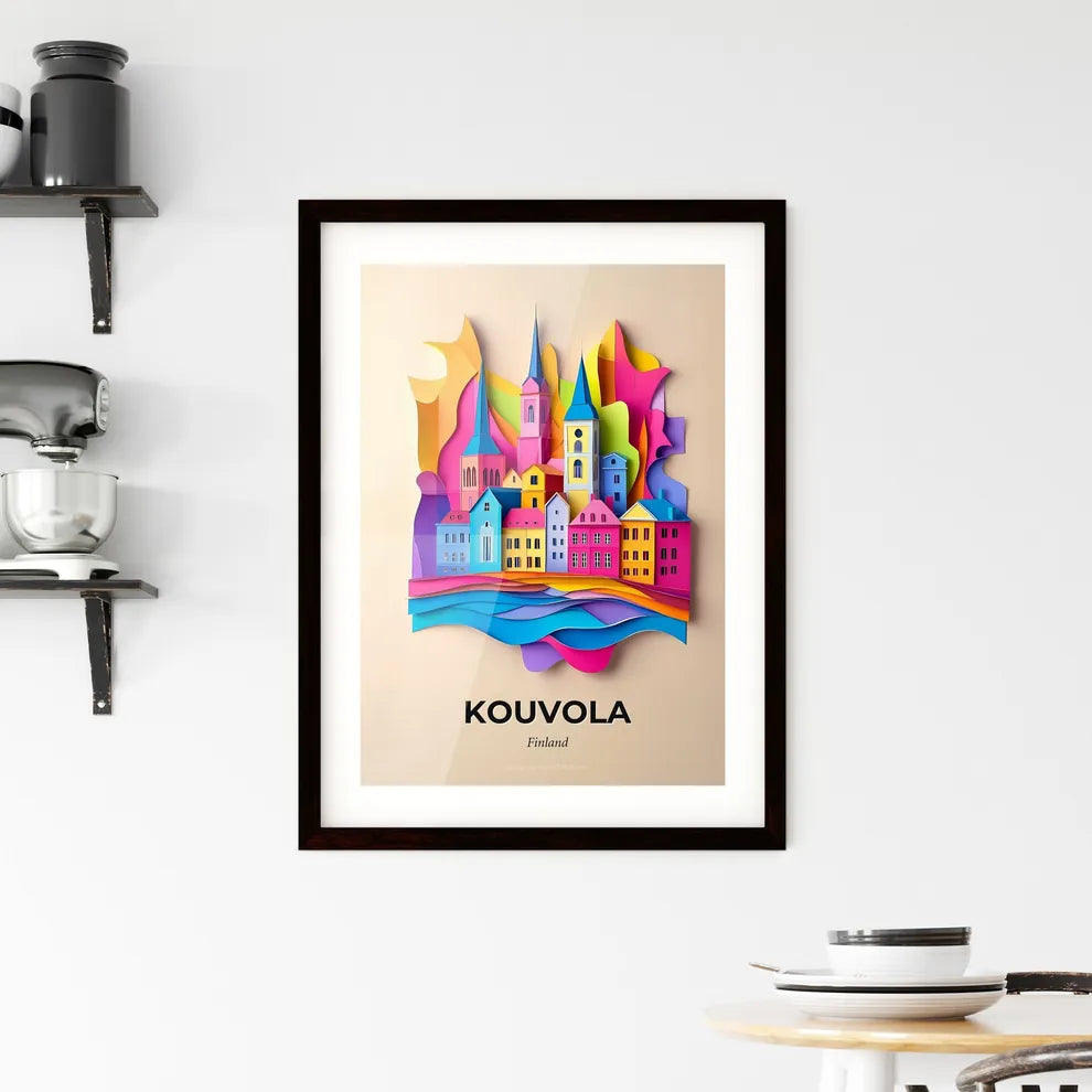 Vivid Kouvola, Finland, Framed Wall Art