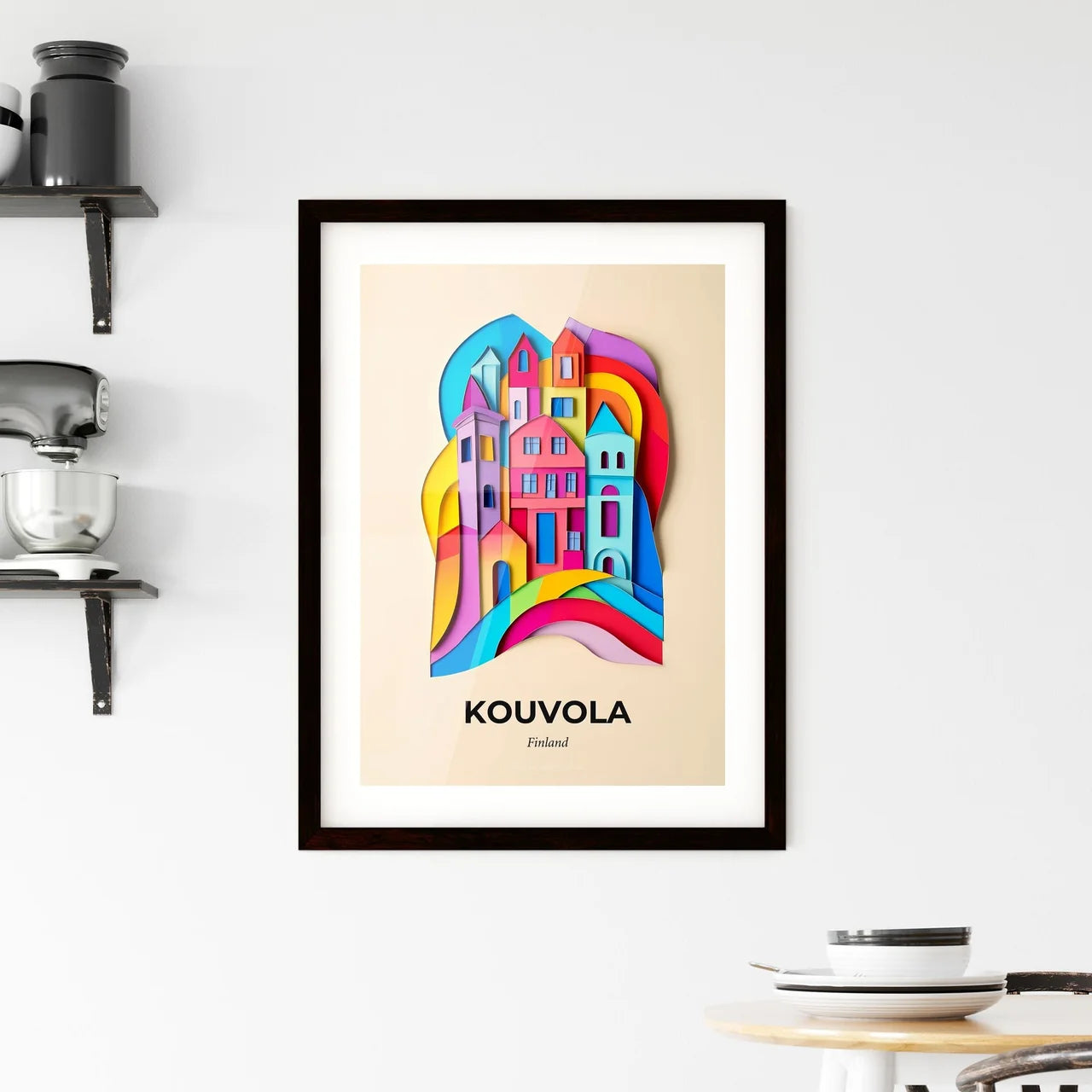 Vivid Kouvola, Finland, Framed Wall Art