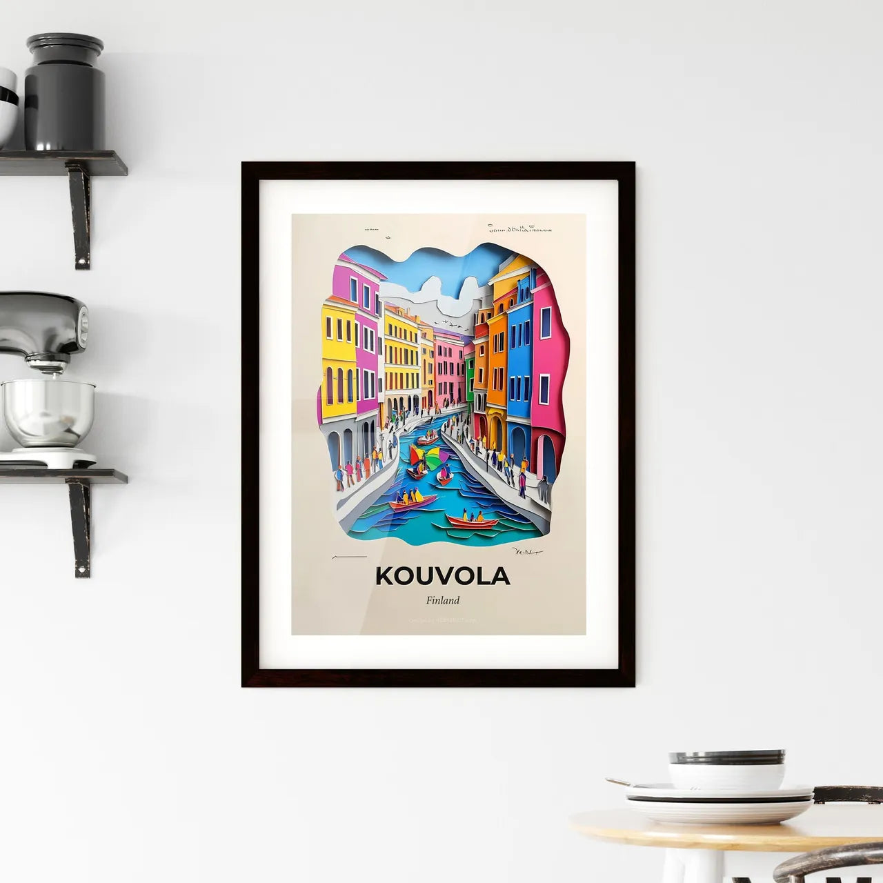 Vivid Kouvola, Finland, Framed Wall Art