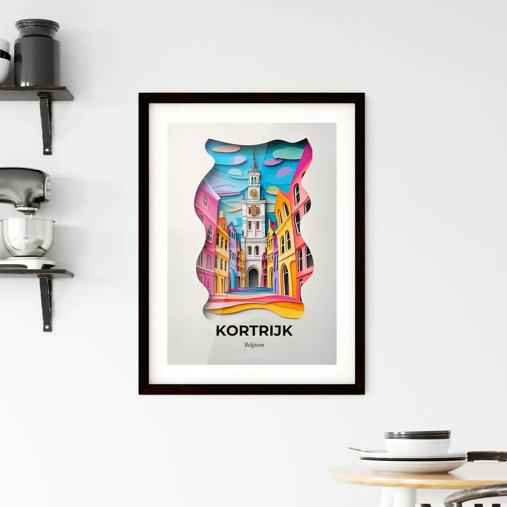 Vivid Kortrijk , Belgium, Framed Wall Art