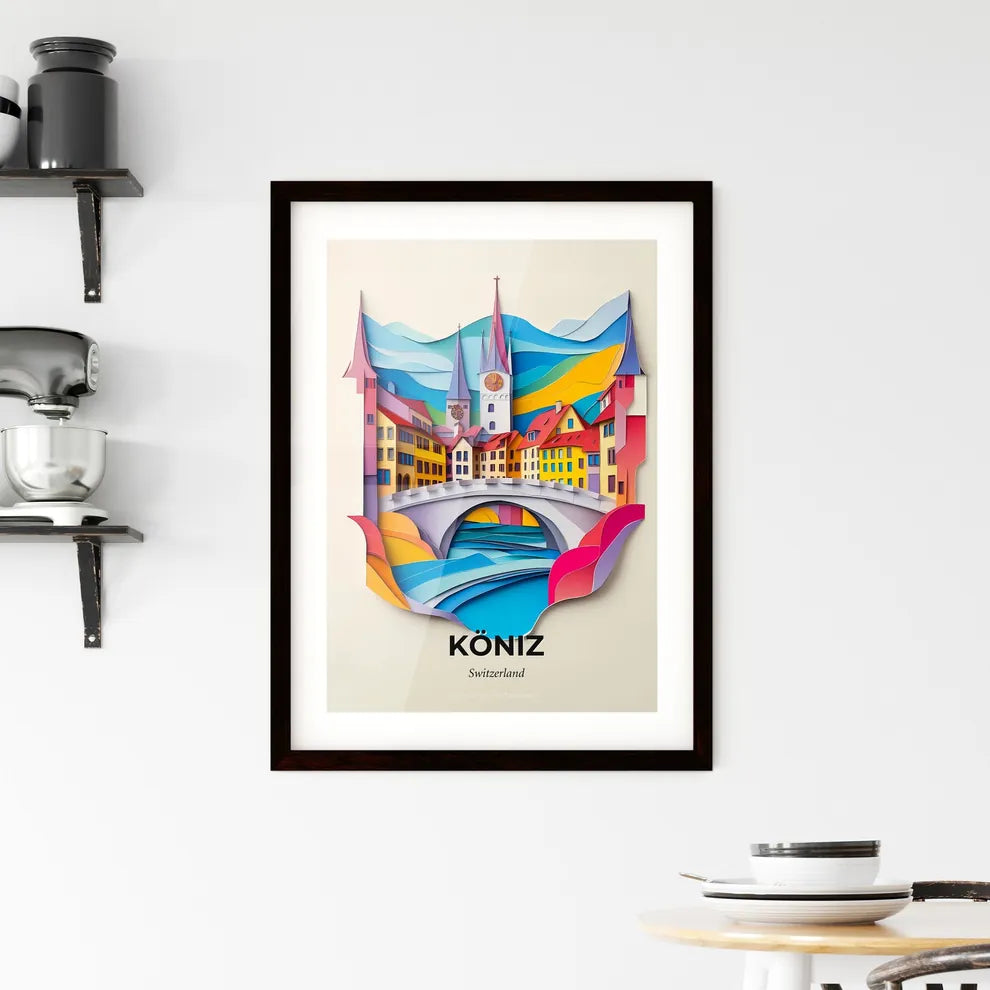 Vivid Köniz, Switzerland, Framed Wall Art