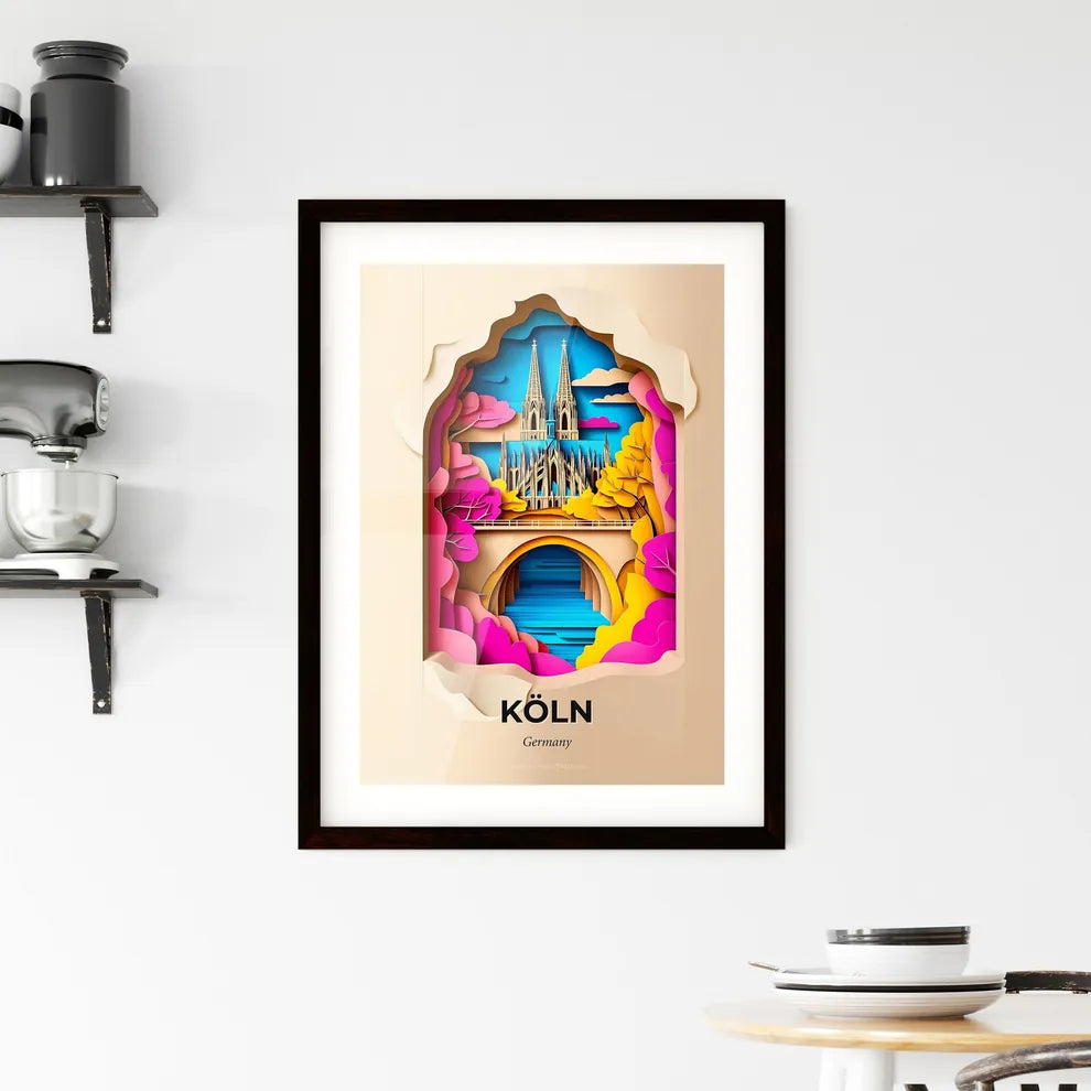 Vivid Cologne, Germany, Framed Wall Art