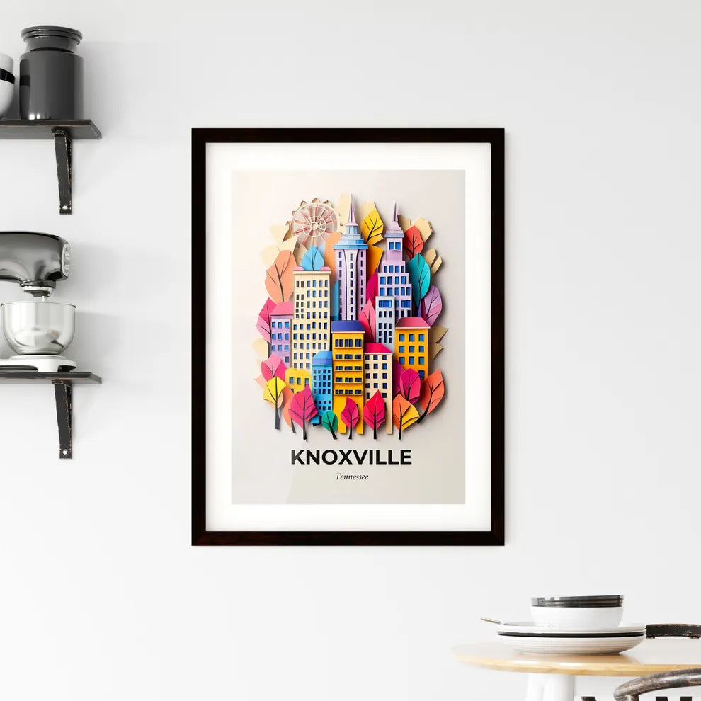 Vivid Knoxville, Tennessee, Framed Wall Art