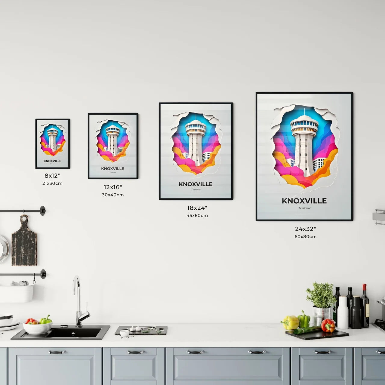 Vivid Knoxville, Tennessee, Kitchen Art