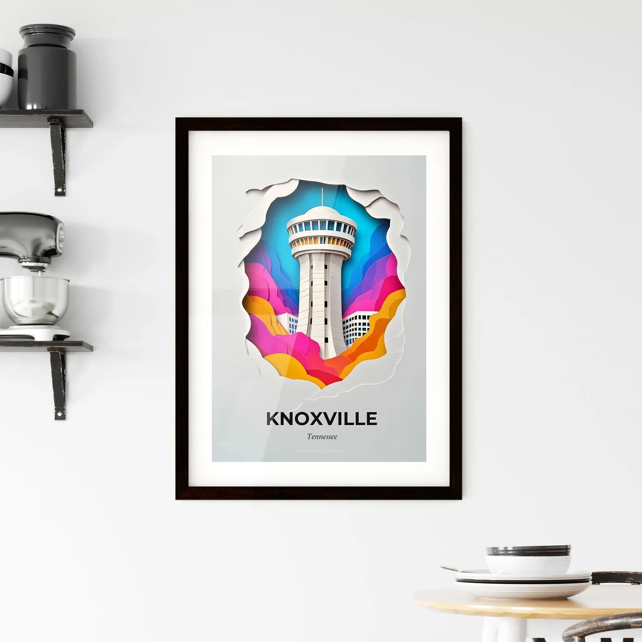 Vivid Knoxville, Tennessee, Framed Wall Art