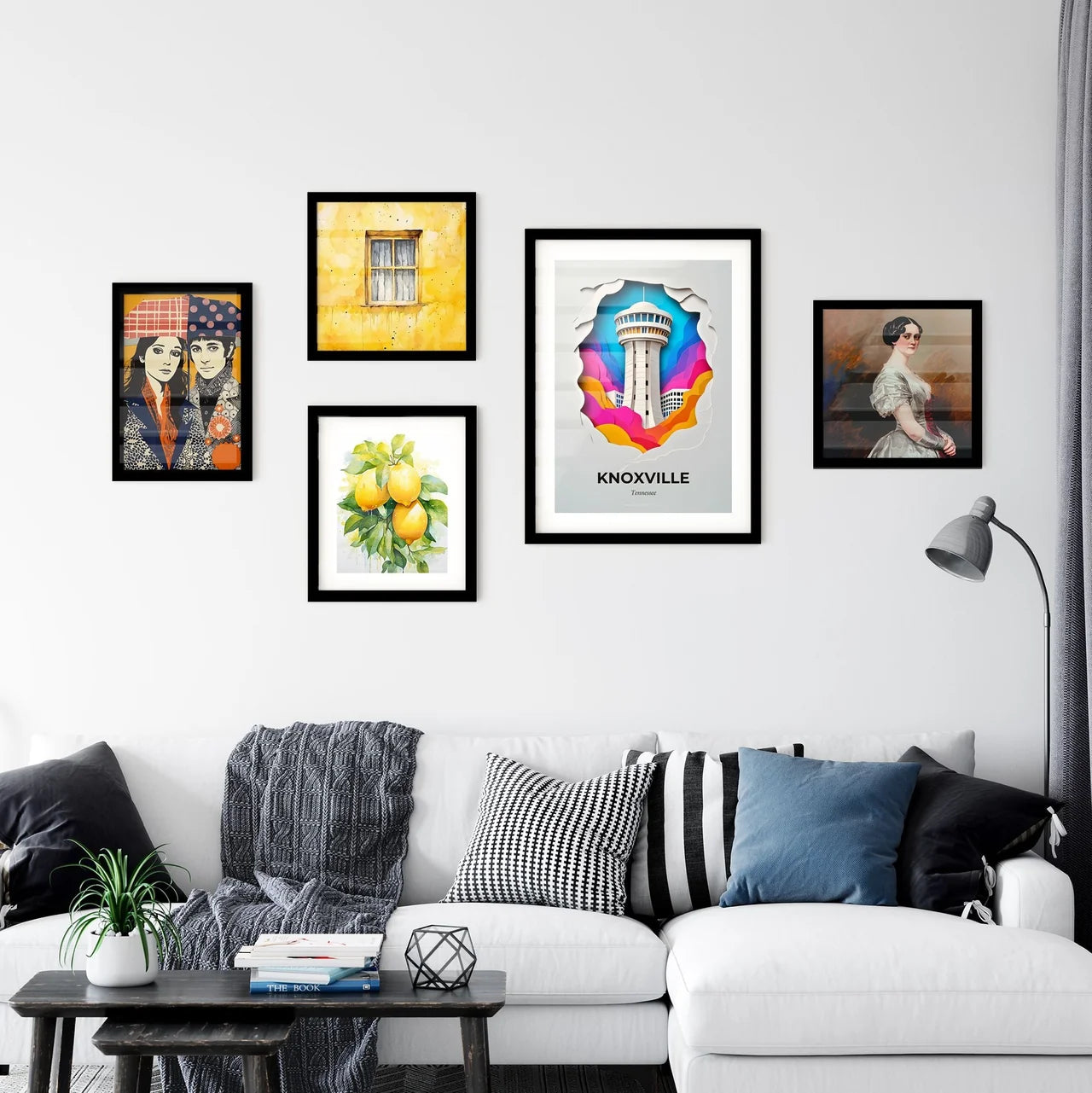 Vivid Knoxville, Tennessee, Premium Framed Prints